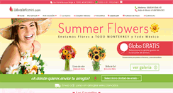 Desktop Screenshot of llevaleflores.com